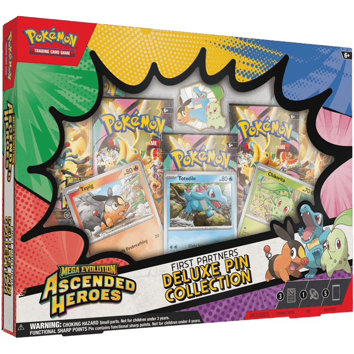 Ascended Heroes First Partners Deluxe Pin Collection