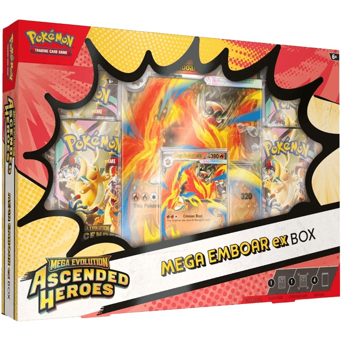 Ascended Heroes Mega Emboar EX Box