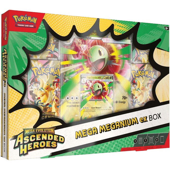 Ascended Heroes Mega Meganium EX Box