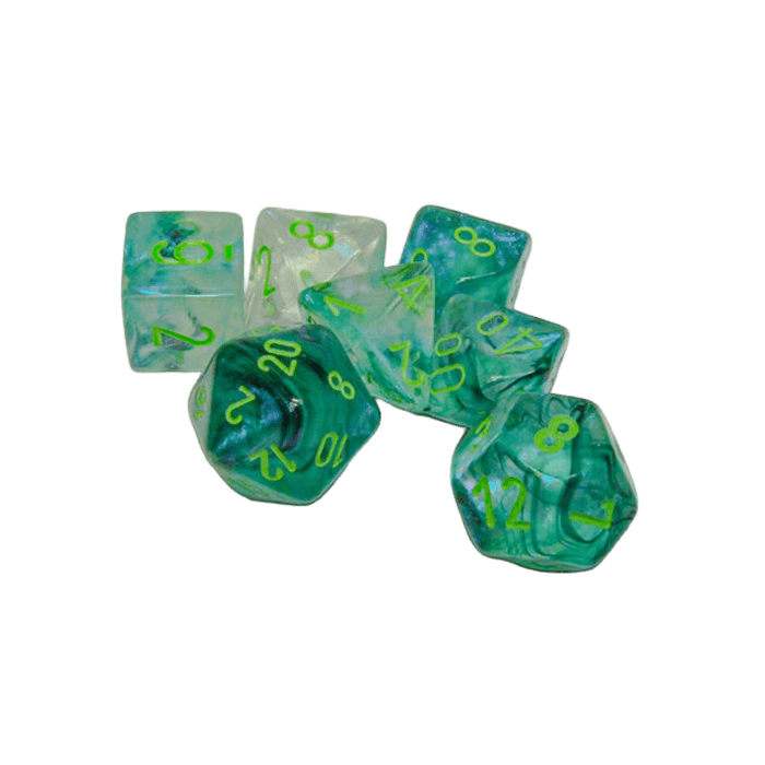 Chessex 7 Set Kelp/Verde CHX 27595