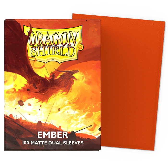 Dragon Shield Dual Matte Ember