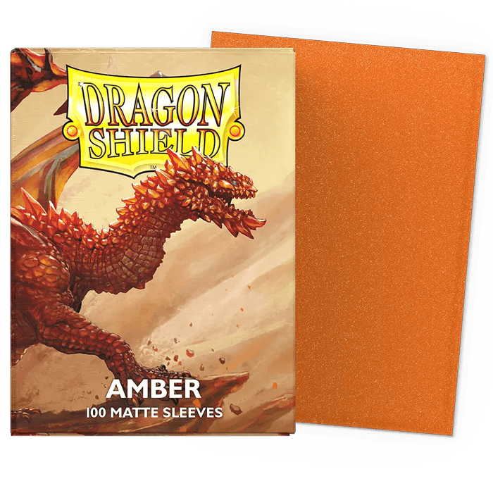 Dragon Shield Matte Amber