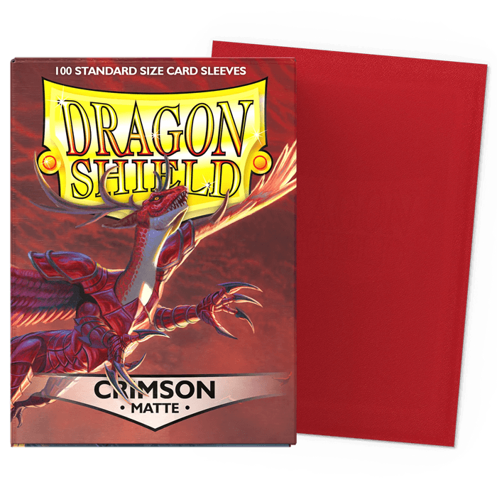 Dragon Shield Matte Crimson