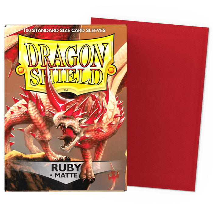 Dragon Shield Matte Ruby