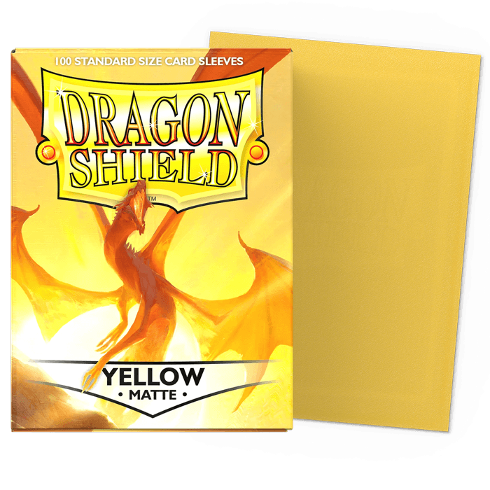 Dragon Shield Matte Yellow