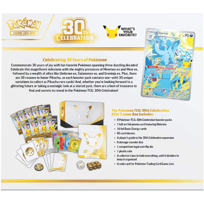 Elite Trainer Box 30th Celebration