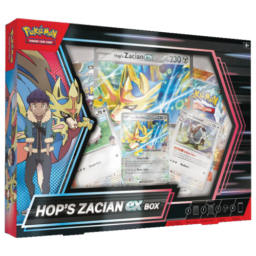 Hop's Zacian EX Box