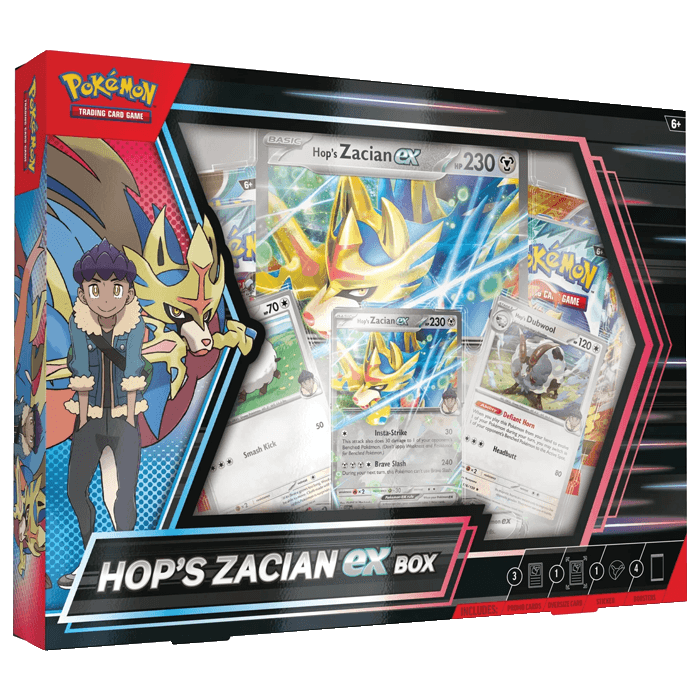 Hop's Zacian EX Box