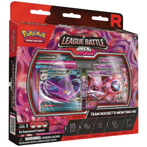 League Battle Deck Team Rocket's Mewtwo EX