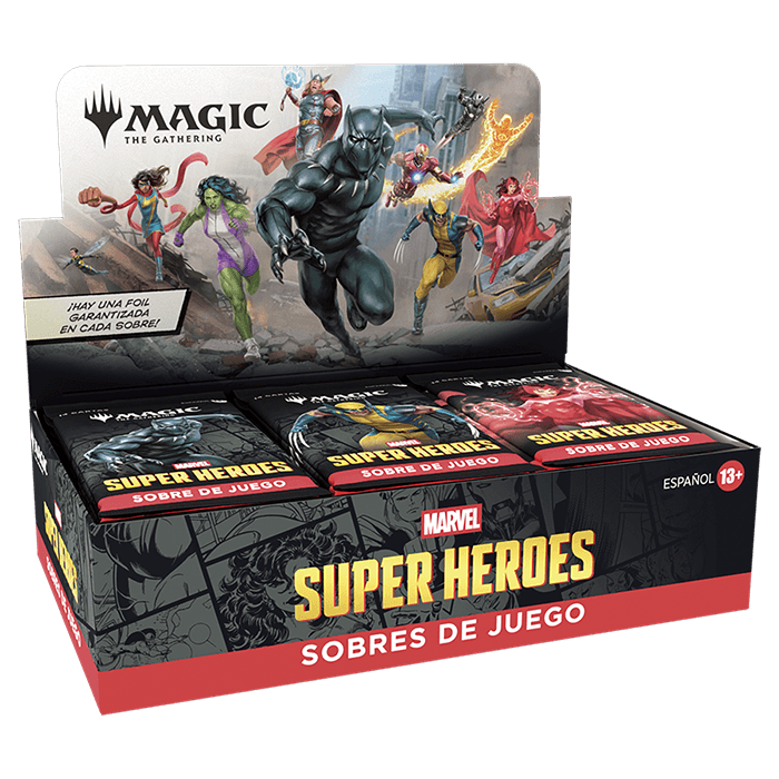 Play Booster Box Marvel Superheroes