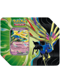 Boîte Collection Pokémon TCG Tin 108 - Carte Promo Koraidon-ex + 4 Boosters Allemand