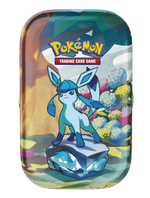 Mini Tin Glaceon Prismatic Evolutions