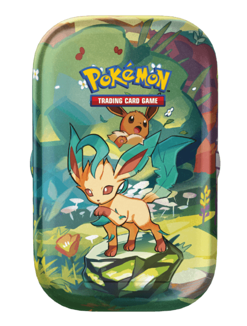Mini Tin Leafeon Prismatic Evolutions
