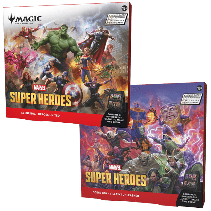 Scene Box Marvel Superheroes