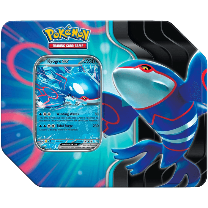 Tin Azure Legends Kyogre EX