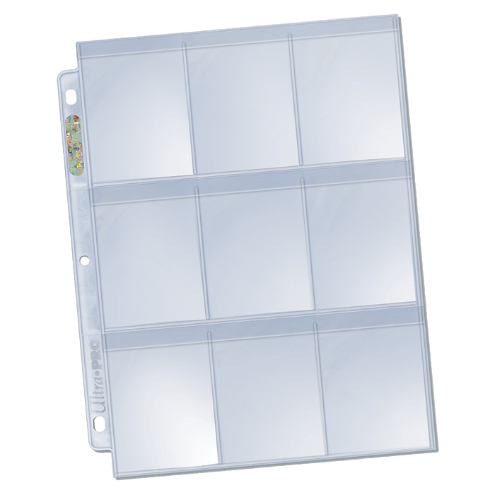 Ultra Pro 9-Pocket Secure Platinum Page