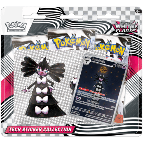 Tech Sticker Collection White Flare